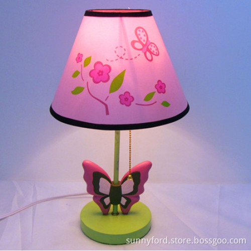 Polyresin Butterfly Children Desk Lamp, Cartoon Desk Lamp (SFR0592)